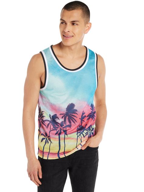 adidas men's mesh tank top.